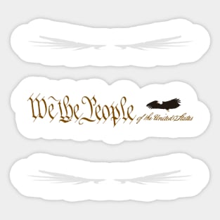 We the People Sticker